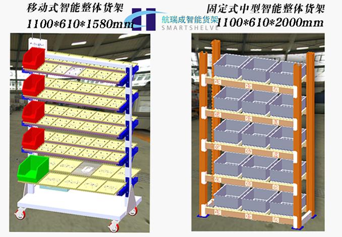 航瑞成蘇州智能貨架都有哪些規(guī)格？